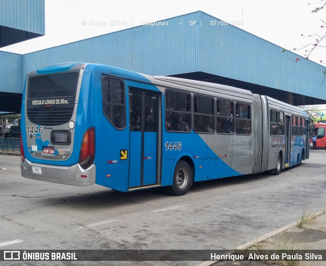 VB Transportes e Turismo 1446 na cidade de Campinas, São Paulo, Brasil, por Henrique Alves de Paula Silva. Número da foto: #8923022.