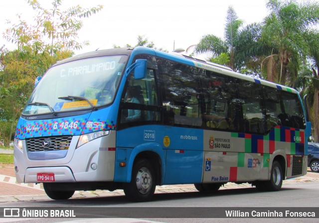 Viação Paratodos > São Jorge > Metropolitana São Paulo > Mobibrasil 6 4846 na cidade de São Paulo, São Paulo, Brasil, por Willian Caminha Fonseca. ID da foto: 8923247.