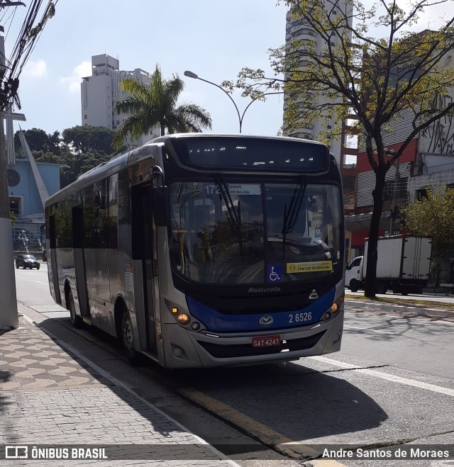 Transcooper > Norte Buss 2 6526 na cidade de São Paulo, São Paulo, Brasil, por Andre Santos de Moraes. ID da foto: 8923601.