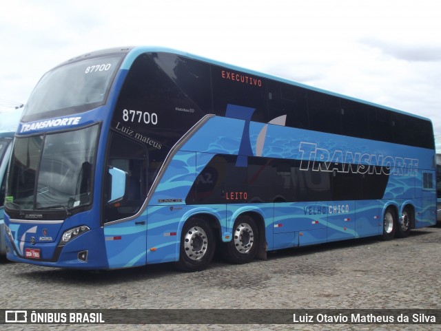 Transnorte - Transporte e Turismo Norte de Minas 87700 na cidade de Belo Horizonte, Minas Gerais, Brasil, por Luiz Otavio Matheus da Silva. Número da foto: #8924465.