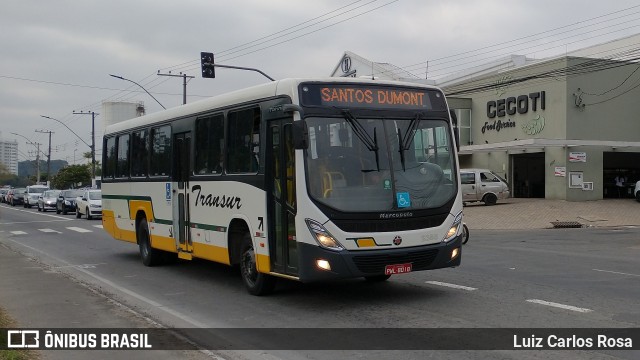 Transur - Transporte Rodoviário Mansur 2350 na cidade de Juiz de Fora, Minas Gerais, Brasil, por Luiz Carlos Rosa. Número da foto: #8923349.