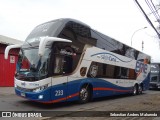 Pullman Eme Bus 233 na cidade de Estación Central, Santiago, Metropolitana de Santiago, Chile, por Sebastian Andres Maluenda. ID da foto: :id.