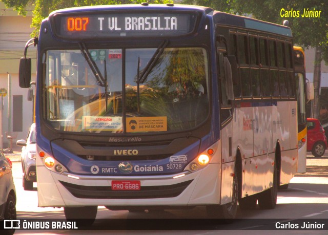 Rápido Araguaia 50728 na cidade de Goiânia, Goiás, Brasil, por Carlos Júnior. Número da foto: #8927087.