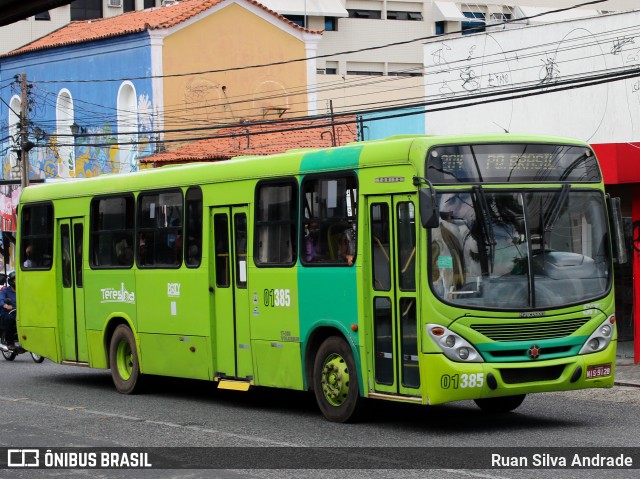 Viação Piauiense 01385 na cidade de Teresina, Piauí, Brasil, por Ruan Silva Andrade. ID da foto: 8926815.