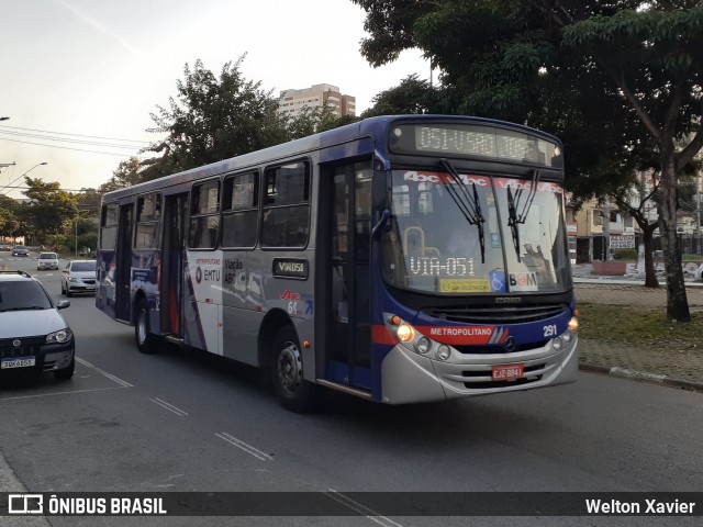 Auto Viação ABC 291 na cidade de Diadema, São Paulo, Brasil, por Welton Xavier. ID da foto: 8927814.