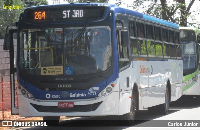 Rápido Araguaia 50722 na cidade de Goiânia, Goiás, Brasil, por Carlos Júnior. ID da foto: 8929398.