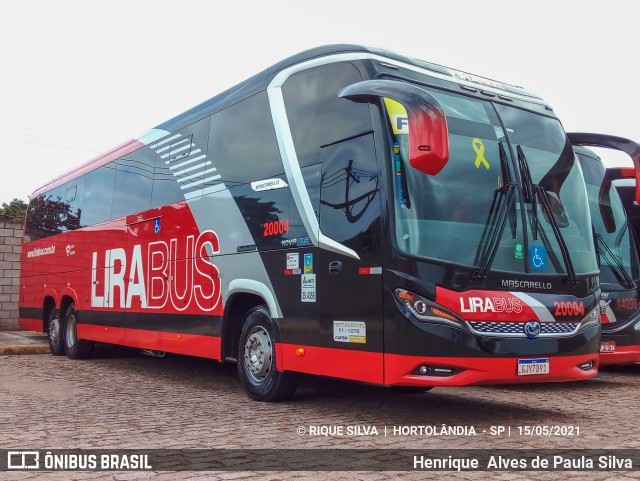 Lirabus 20004 na cidade de Hortolândia, São Paulo, Brasil, por Henrique Alves de Paula Silva. Número da foto: #8929438.
