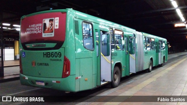 Auto Viação Redentor HB609 na cidade de Curitiba, Paraná, Brasil, por Fábio Santos. Número da foto: #8928139.