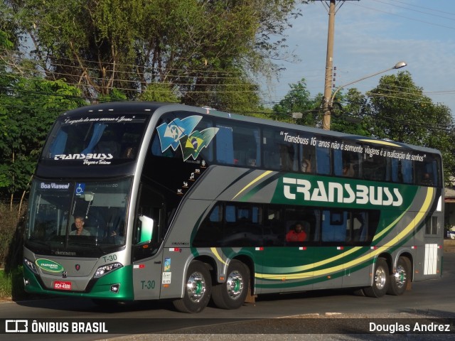 Transbuss T-30 na cidade de Cuiabá, Mato Grosso, Brasil, por Douglas Andrez. ID da foto: 8928465.