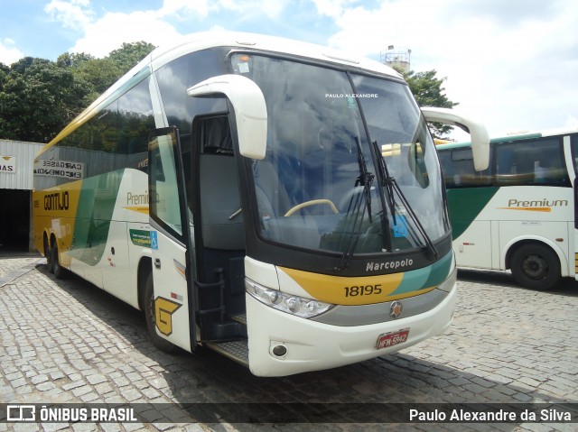 Empresa Gontijo de Transportes 18195 na cidade de Belo Horizonte, Minas Gerais, Brasil, por Paulo Alexandre da Silva. ID da foto: 8930227.