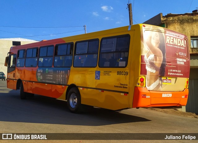 Viação Novo Retiro 88039 na cidade de Contagem, Minas Gerais, Brasil, por Juliano Felipe. Número da foto: #8931881.