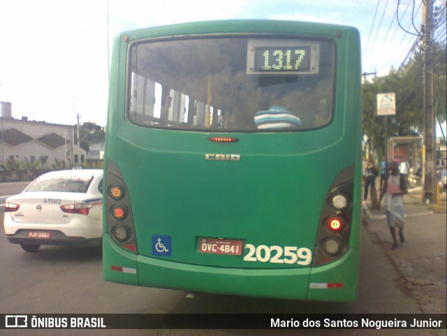OT Trans - Ótima Salvador Transportes 20259 na cidade de Salvador, Bahia, Brasil, por Mario dos Santos Nogueira Junior. Número da foto: #8930584.