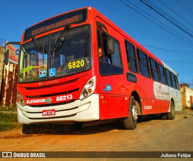 Viação Novo Retiro 88213 na cidade de Contagem, Minas Gerais, Brasil, por Juliano Felipe. Número da foto: #8931875.