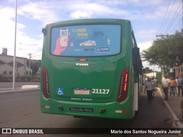 OT Trans - Ótima Salvador Transportes 21127 na cidade de Salvador, Bahia, Brasil, por Mario dos Santos Nogueira Junior. Número da foto: #8930573.