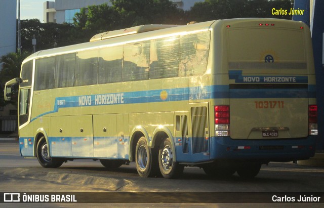 Viação Novo Horizonte 1031711 na cidade de Goiânia, Goiás, Brasil, por Carlos Júnior. Número da foto: #8932363.