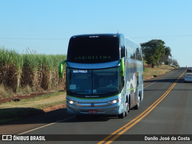 Viação Garcia 8714 na cidade de Ourinhos, São Paulo, Brasil, por Danilo Danibus. ID da foto: 8933301.