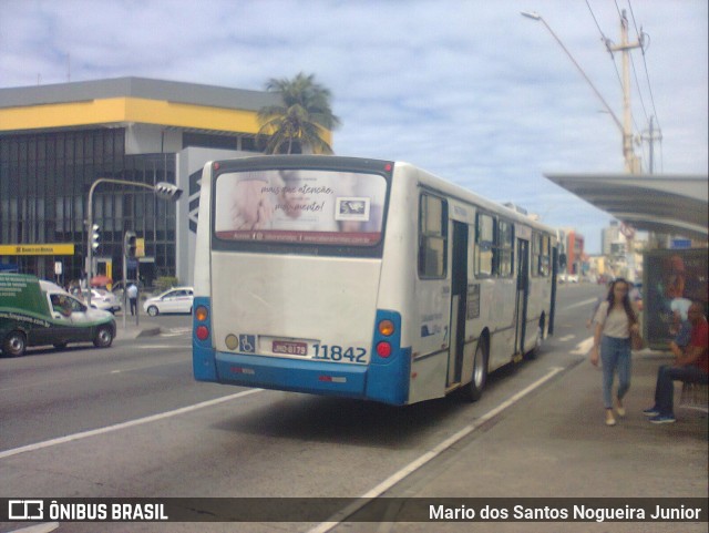 Concessionária Salvador Norte - CSN Transportes 11842 na cidade de Salvador, Bahia, Brasil, por Mario dos Santos Nogueira Junior. ID da foto: 8931749.