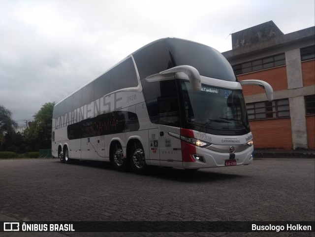 Auto Viação Catarinense 319318 na cidade de Santa Maria, Rio Grande do Sul, Brasil, por Busologo Holken. Número da foto: #8931213.