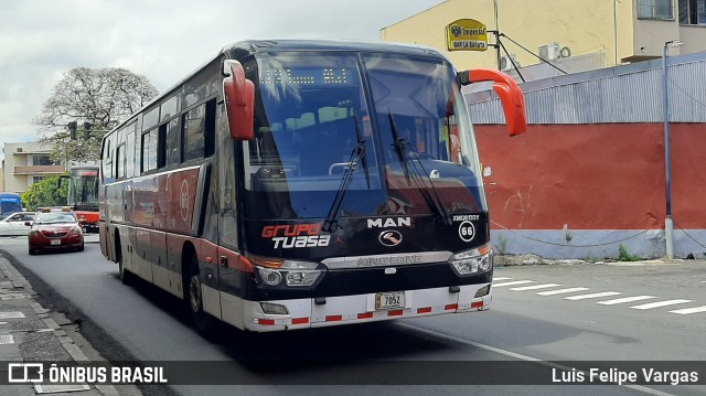 TUASA - Transportes Unidos Alajuelenses 66 na cidade de Merced, San José, San José, Costa Rica, por Luis Felipe Vargas. ID da foto: 8931411.