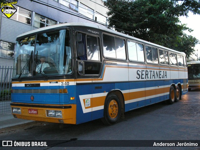 Viação Sertaneja 340 na cidade de Belo Horizonte, Minas Gerais, Brasil, por Anderson Jerônimo. ID da foto: 8933476.