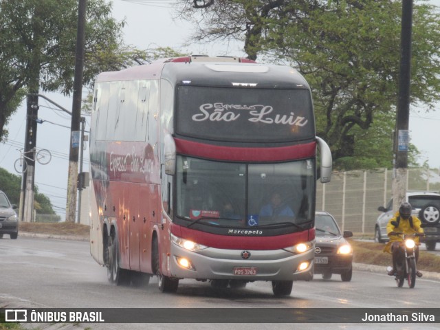 Expresso São Luiz 7880 na cidade de Aracaju, Sergipe, Brasil, por Jonathan Silva. ID da foto: 8934660.