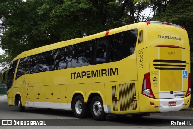 Viação Itapemirim 60585 na cidade de São Paulo, São Paulo, Brasil, por Rafael H.. Número da foto: #8935446.