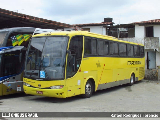 Viação Itapemirim 8543 na cidade de Aracaju, Sergipe, Brasil, por Rafael Rodrigues Forencio. ID da foto: 8935861.