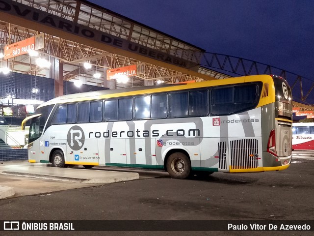 RodeRotas - Rotas de Viação do Triângulo 7134 na cidade de Uberaba, Minas Gerais, Brasil, por Paulo Vitor De Azevedo. ID da foto: 8933993.