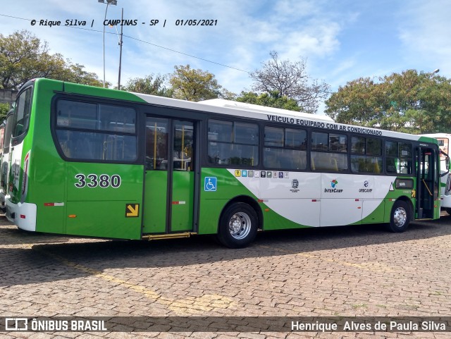 VB Transportes e Turismo 3380 na cidade de Campinas, São Paulo, Brasil, por Henrique Alves de Paula Silva. Número da foto: #8934285.