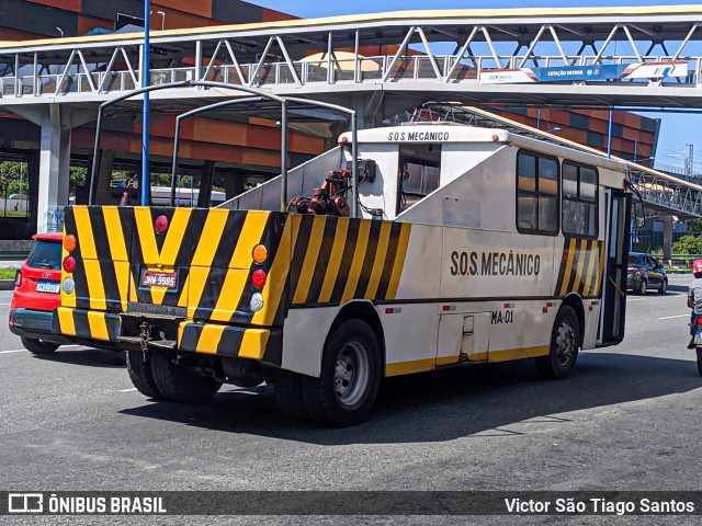 Concessionária Salvador Norte - CSN Transportes MA-01 na cidade de Salvador, Bahia, Brasil, por Victor São Tiago Santos. Número da foto: #8934343.