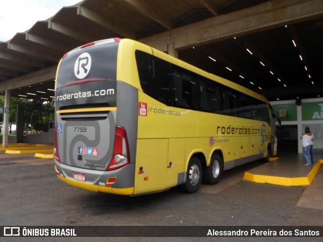 RodeRotas - Rotas de Viação do Triângulo 7759 na cidade de Araguari, Minas Gerais, Brasil, por Alessandro Pereira dos Santos. ID da foto: 8936357.