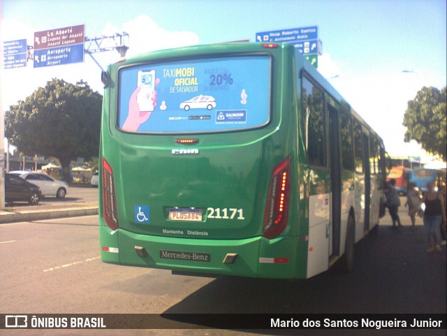 OT Trans - Ótima Salvador Transportes 21171 na cidade de Salvador, Bahia, Brasil, por Mario dos Santos Nogueira Junior. Número da foto: #8936259.