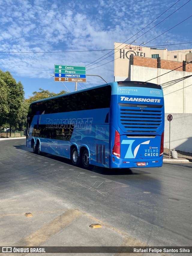 Transnorte - Transporte e Turismo Norte de Minas 87700 na cidade de Montes Claros, Minas Gerais, Brasil, por Rafael Felipe Santos Silva. Número da foto: #8933914.