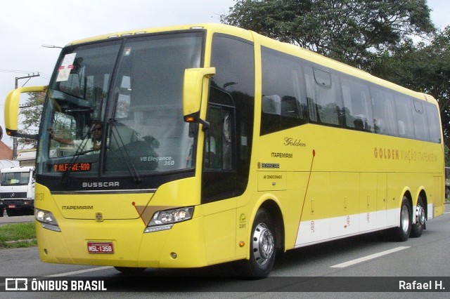 Viação Itapemirim 48131 na cidade de Piraí, Rio de Janeiro, Brasil, por Rafael H.. ID da foto: 8935434.