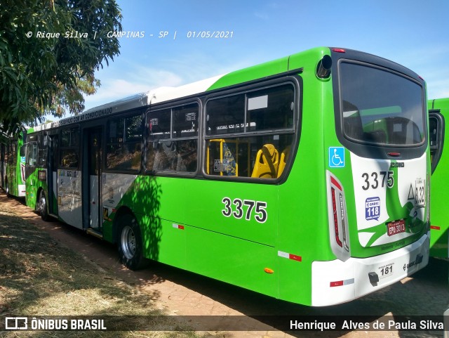 VB Transportes e Turismo 3375 na cidade de Campinas, São Paulo, Brasil, por Henrique Alves de Paula Silva. Número da foto: #8934286.