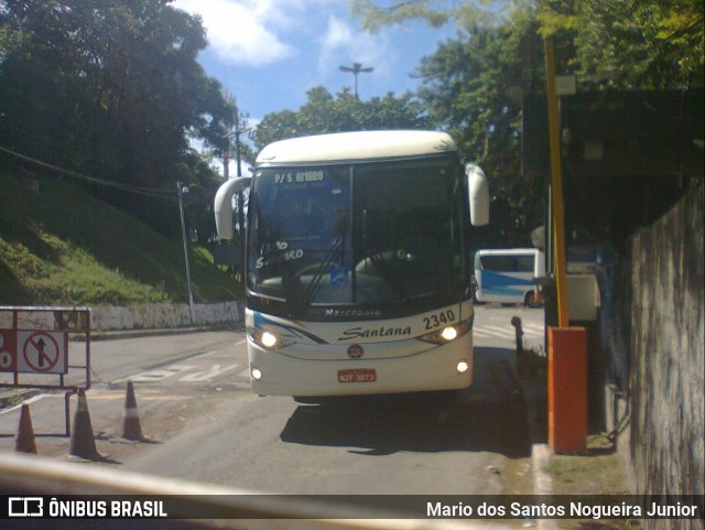 Empresas de Transportes Santana e São Paulo 2340 na cidade de Salvador, Bahia, Brasil, por Mario dos Santos Nogueira Junior. ID da foto: 8934012.