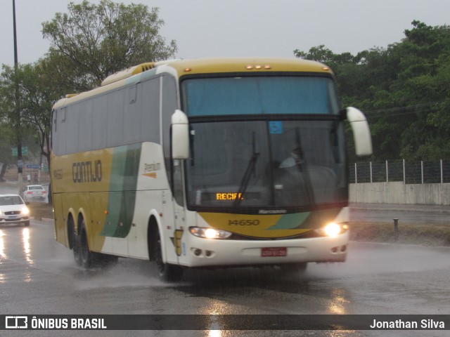 Empresa Gontijo de Transportes 14650 na cidade de Aracaju, Sergipe, Brasil, por Jonathan Silva. ID da foto: 8934657.