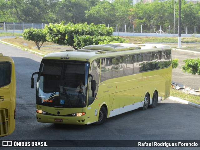 Viação Itapemirim 5811 na cidade de Aracaju, Sergipe, Brasil, por Rafael Rodrigues Forencio. ID da foto: 8935818.