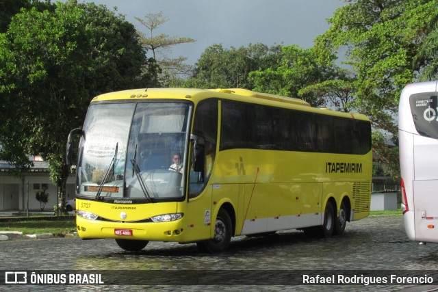 Viação Itapemirim 5707 na cidade de Itabuna, Bahia, Brasil, por Rafael Rodrigues Forencio. ID da foto: 8935788.