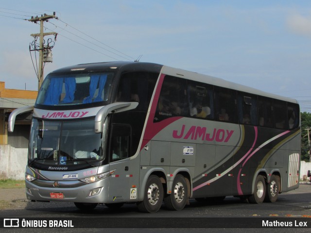 Viação Jam Joy 8614 na cidade de Teresina, Piauí, Brasil, por Matheus Lex. ID da foto: 8938853.