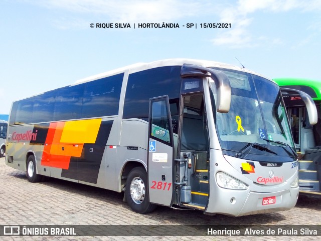 Transportes Capellini 2811 na cidade de Hortolândia, São Paulo, Brasil, por Henrique Alves de Paula Silva. Número da foto: #8939009.