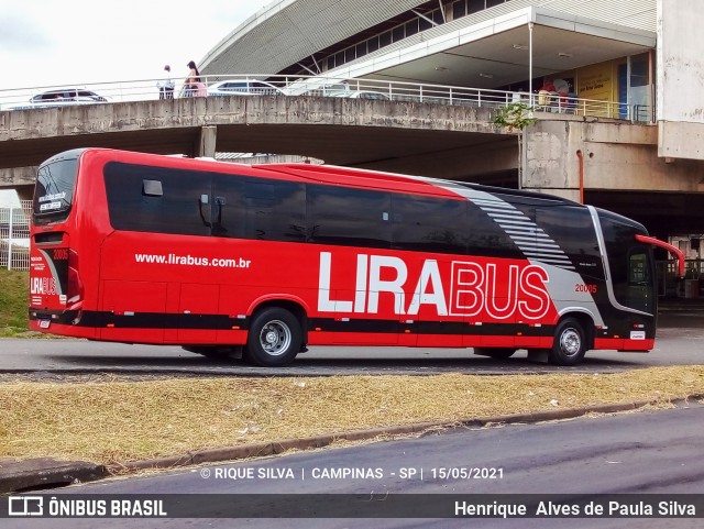 Lirabus 20005 na cidade de Campinas, São Paulo, Brasil, por Henrique Alves de Paula Silva. Número da foto: #8939040.