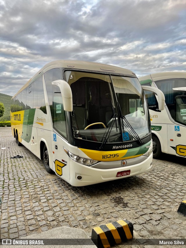 Empresa Gontijo de Transportes 18295 na cidade de Jequié, Bahia, Brasil, por Marco Silva. ID da foto: 8938616.