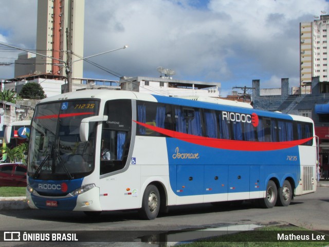 Viação Riodoce 71235 na cidade de Itabuna, Bahia, Brasil, por Matheus Lex. Número da foto: #8938969.