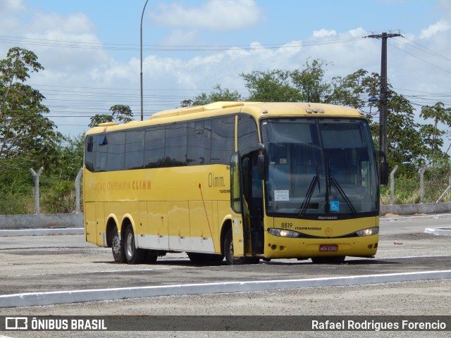 Viação Itapemirim 8819 na cidade de Aracaju, Sergipe, Brasil, por Rafael Rodrigues Forencio. ID da foto: 8937536.