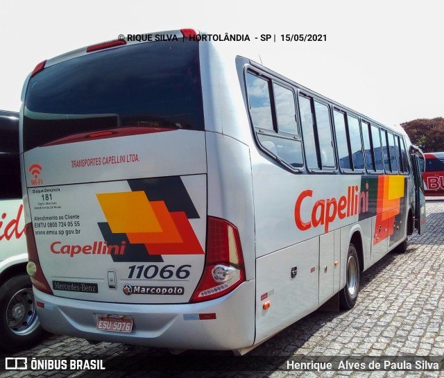 Transportes Capellini 11066 na cidade de Hortolândia, São Paulo, Brasil, por Henrique Alves de Paula Silva. Número da foto: #8939019.