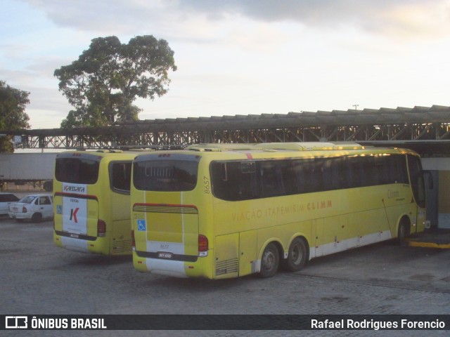 Viação Itapemirim 8657 na cidade de Rio Largo, Alagoas, Brasil, por Rafael Rodrigues Forencio. ID da foto: 8937519.