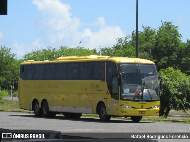 Viação Itapemirim 8813 na cidade de Aracaju, Sergipe, Brasil, por Rafael Rodrigues Forencio. ID da foto: 8937528.