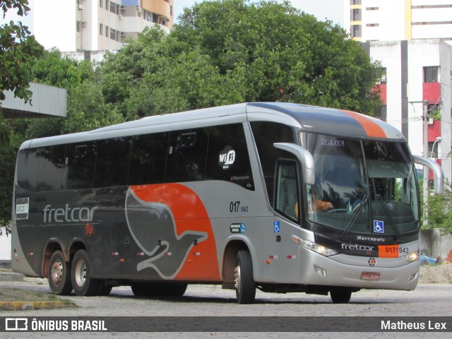 Fretcar 943 na cidade de Fortaleza, Ceará, Brasil, por Matheus Lex. ID da foto: 8938816.