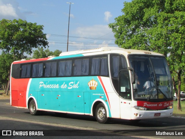 Empresa Expresso Princesa do Sul 210 na cidade de Teresina, Piauí, Brasil, por Matheus Lex. Número da foto: #8938905.
